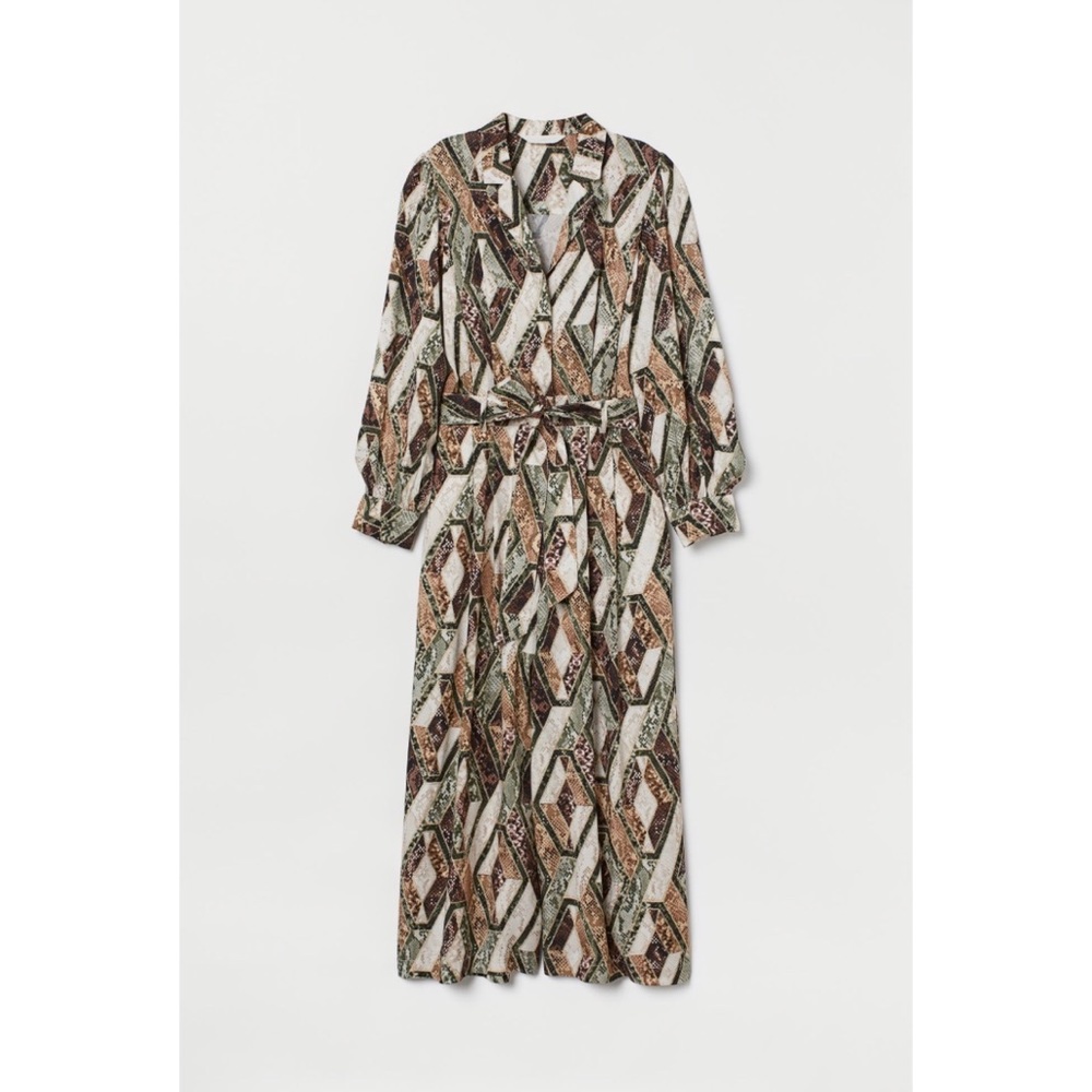 Snake-skin Pattern Jumpsuit